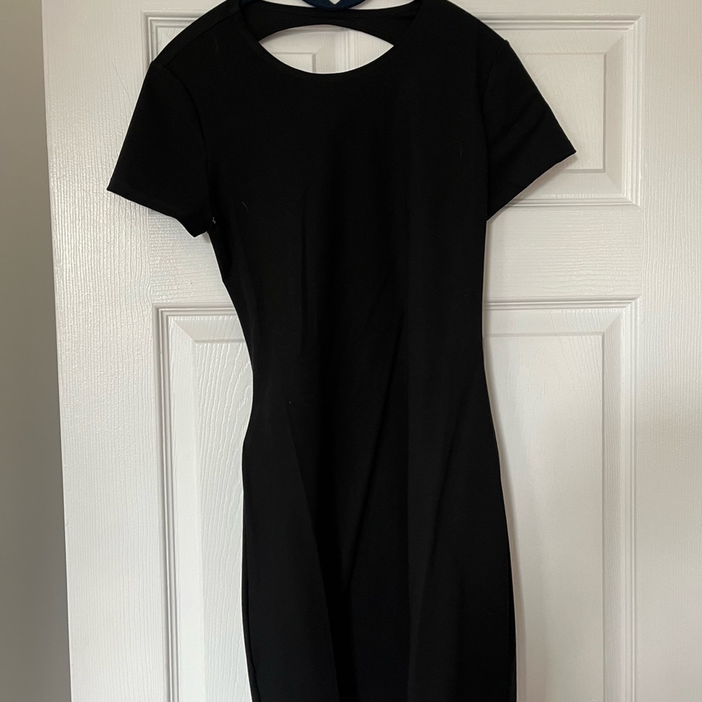 Reformation Black Mini Dress